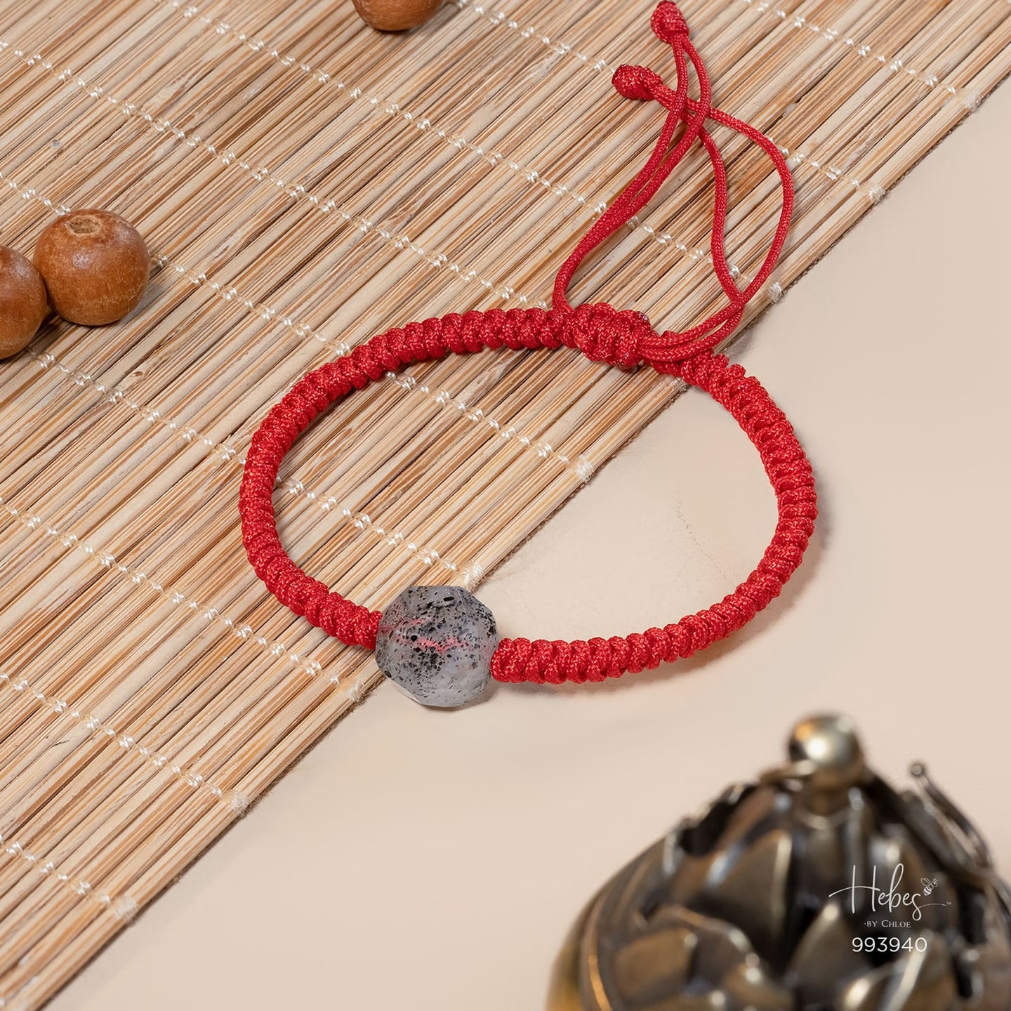 Mantra Smoky Quartz Bracelet 993940