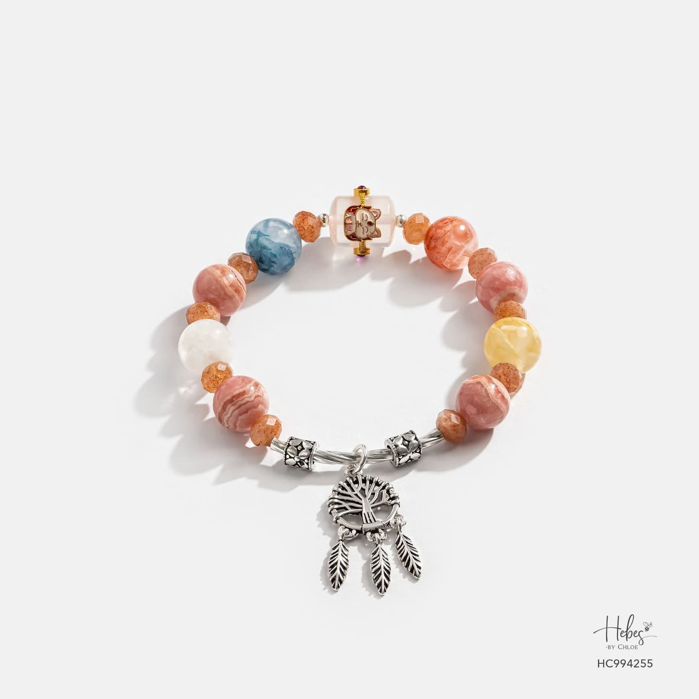 Whispered Luck Rhodochrosite Bracelet 994255