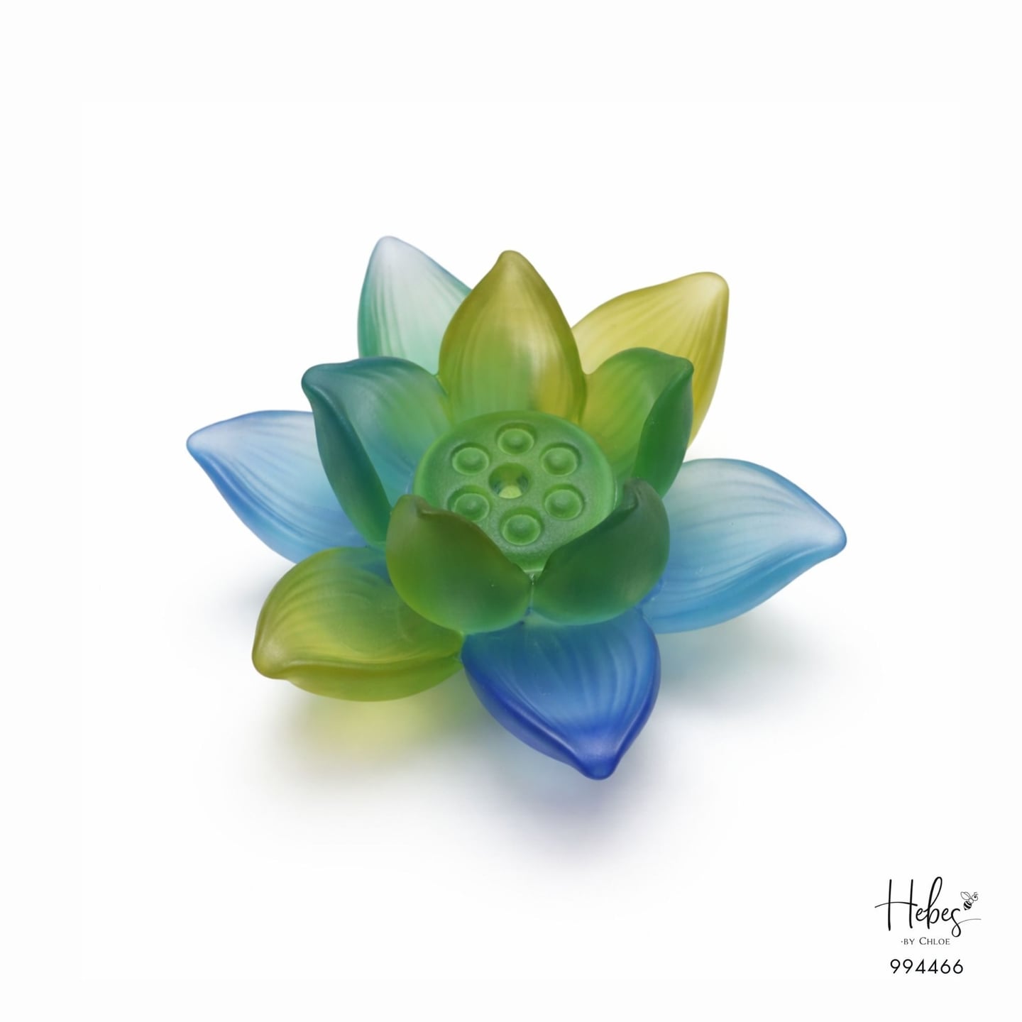 Glass Lotus Incense Holder 994466